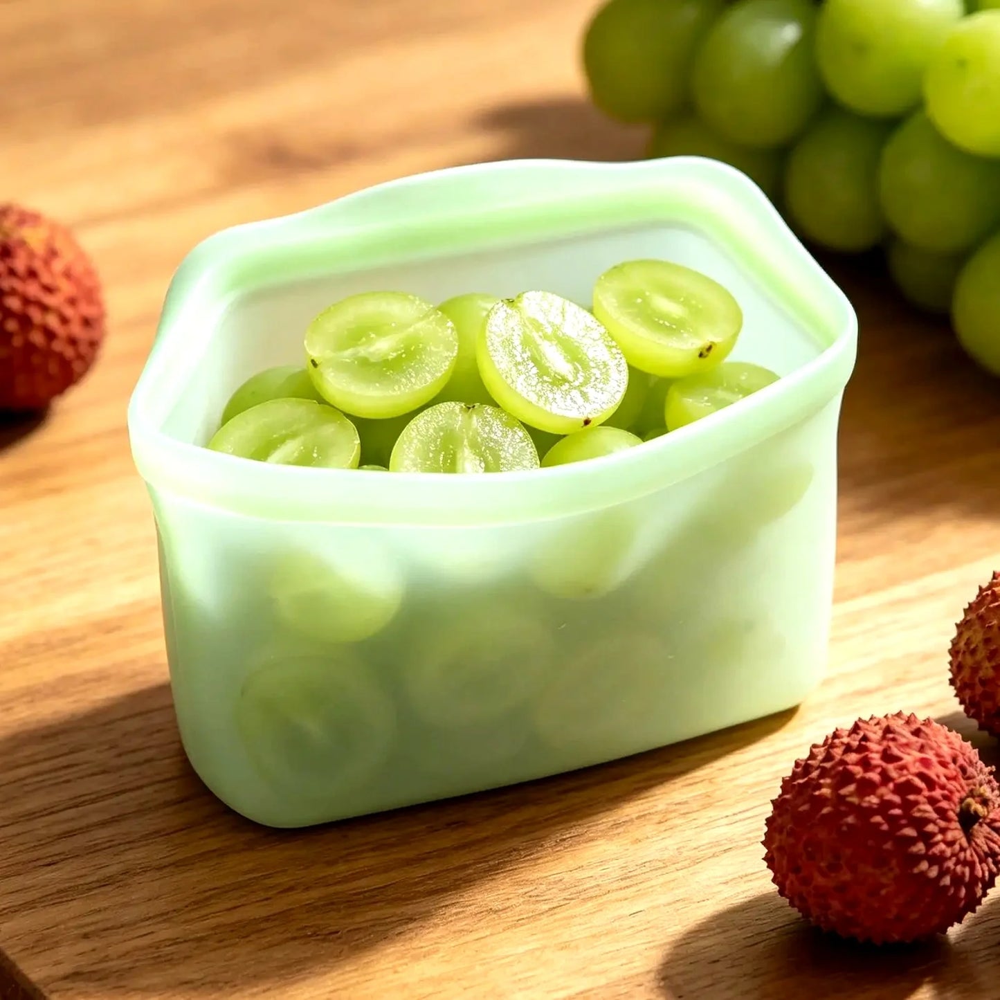 Silicone Food Storage Bags | Airtight Seal | Reusable | Multiple Sizes