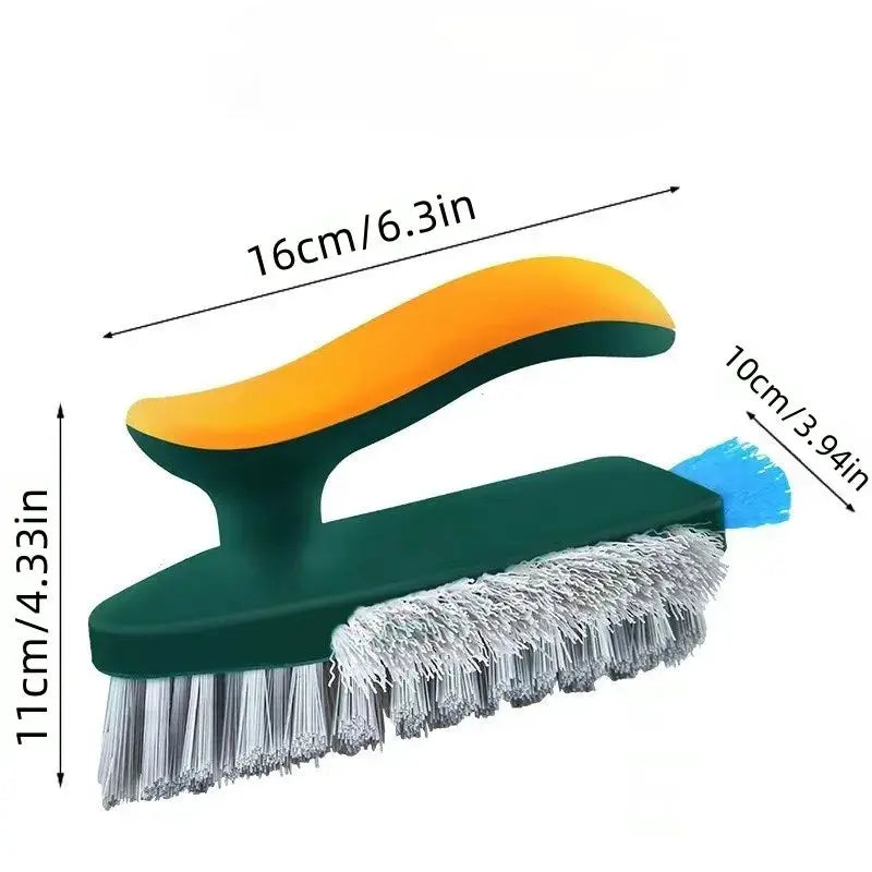 3-in-1 Gap Cleaning Brush V-Shaped Bristles 90° Dead Angle Free for Bathroom Kitchen Floor Tile from PriceLows™