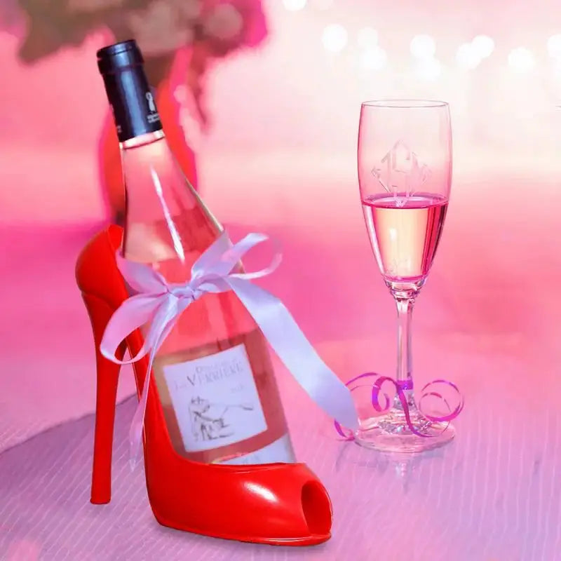 Top Selling Wine Rack High Heel Shoe Bottle Holder Kitchen Accessories Wine Bottles Holders Kitchen Utensils Dropshipping from PriceLows™