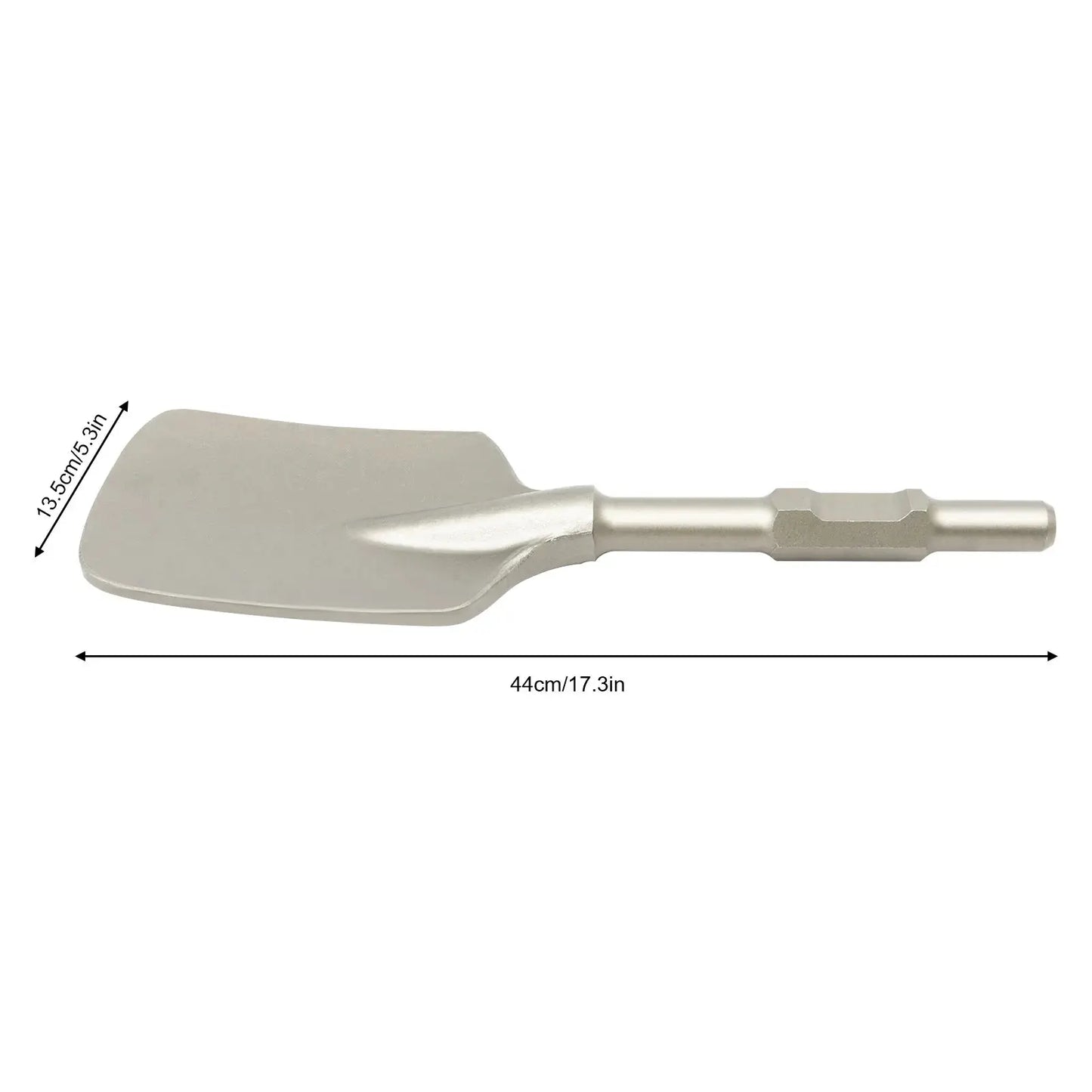 Electric Hammer Shovel | 135X440mm Blade | Hard Chisel | Long Handle