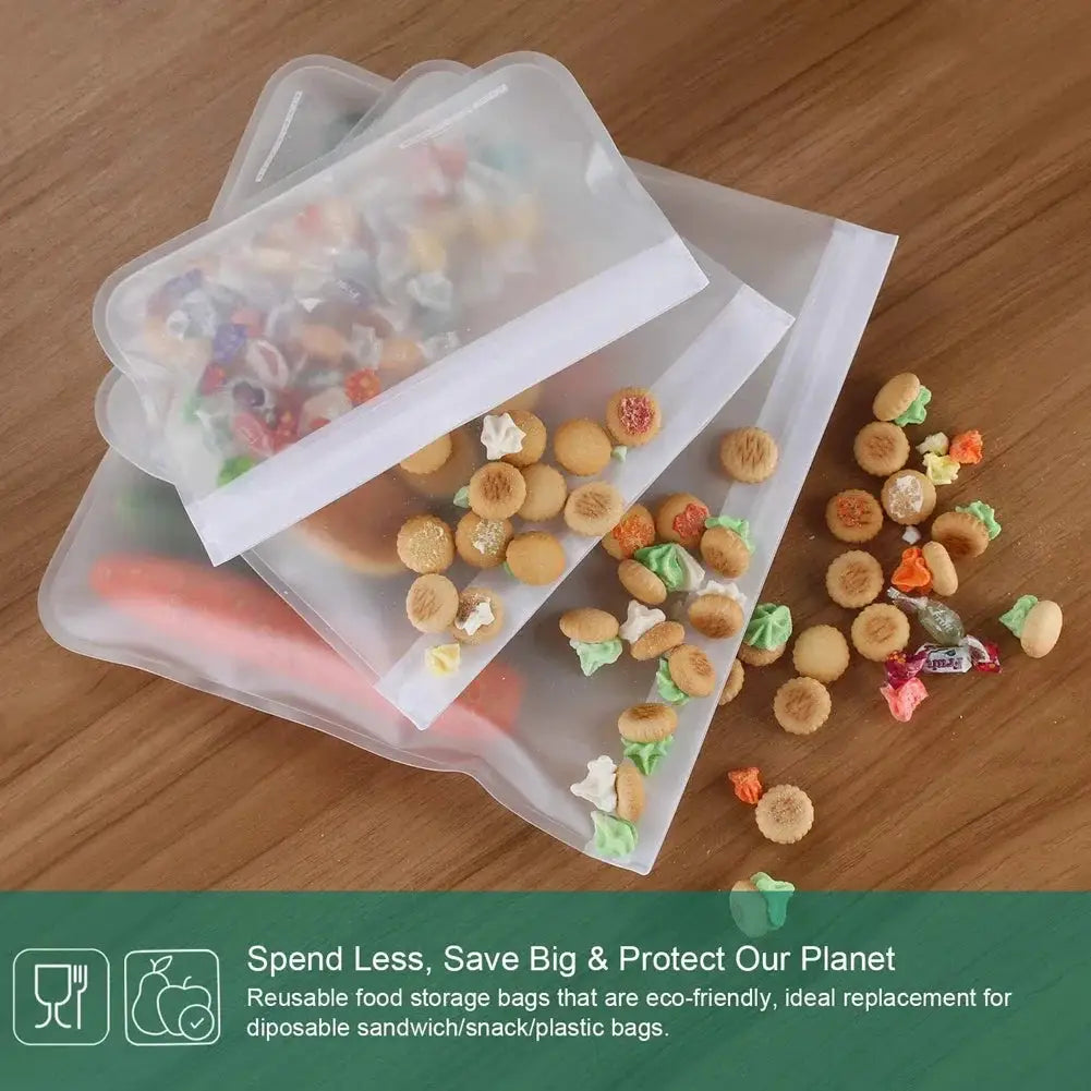 Silicone Food Storage Containers | Leakproof | Reusable | Assorted Sizes