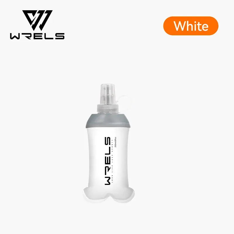 WRELS TPU Soft Folding Water Bottle BPA-Free Collapsible Flask Running Camping Hiking Travel Convenient Lightweight Water Bottle from PriceLows™
