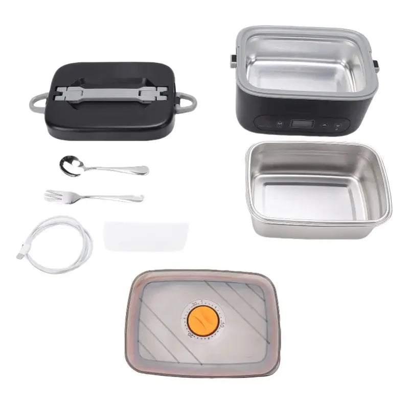 Automatic Heating Cordless Electric Lunch Box 12000mAh Battery Powered Multi Mode Portable Outdoor from PriceLows™