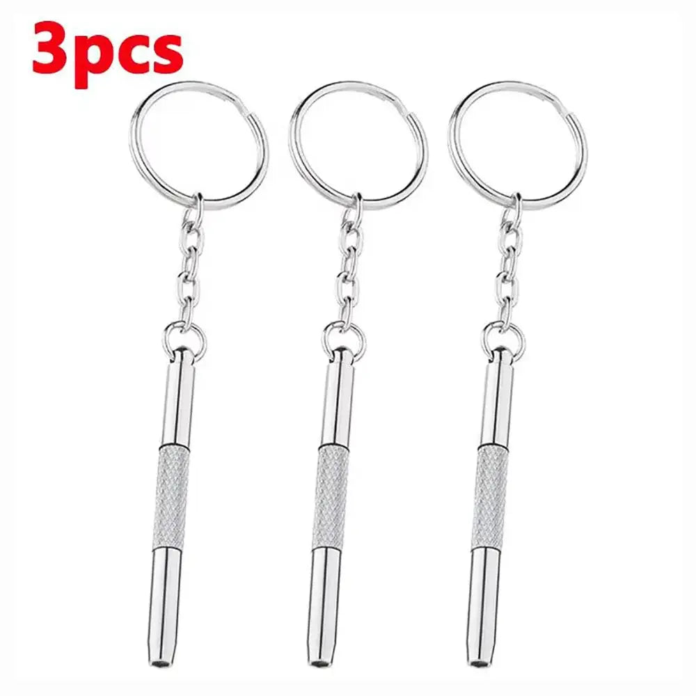 Eyeglass Screwdriver Set | 3 In 1 Multi Bit | Titanium Steel | 1 2 10 Pack