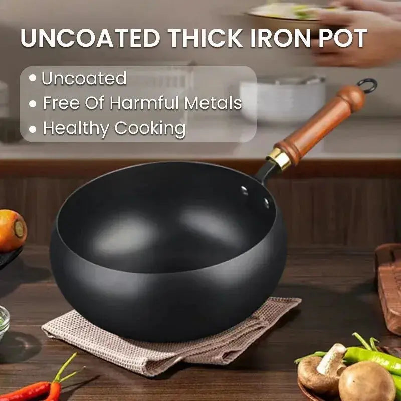 Cast Iron Skillet | 26 Cm Diameter | Induction Compatible | Glass Lid