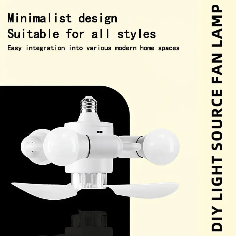 Ceiling Fan | E27 Socket | Remote Control | 3 or 5 Heads