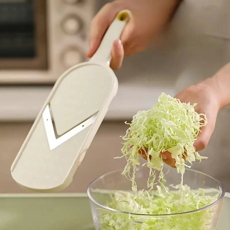 Vegetable Slicer Grater | Stainless Steel Blades | Adjustable Thickness Settings