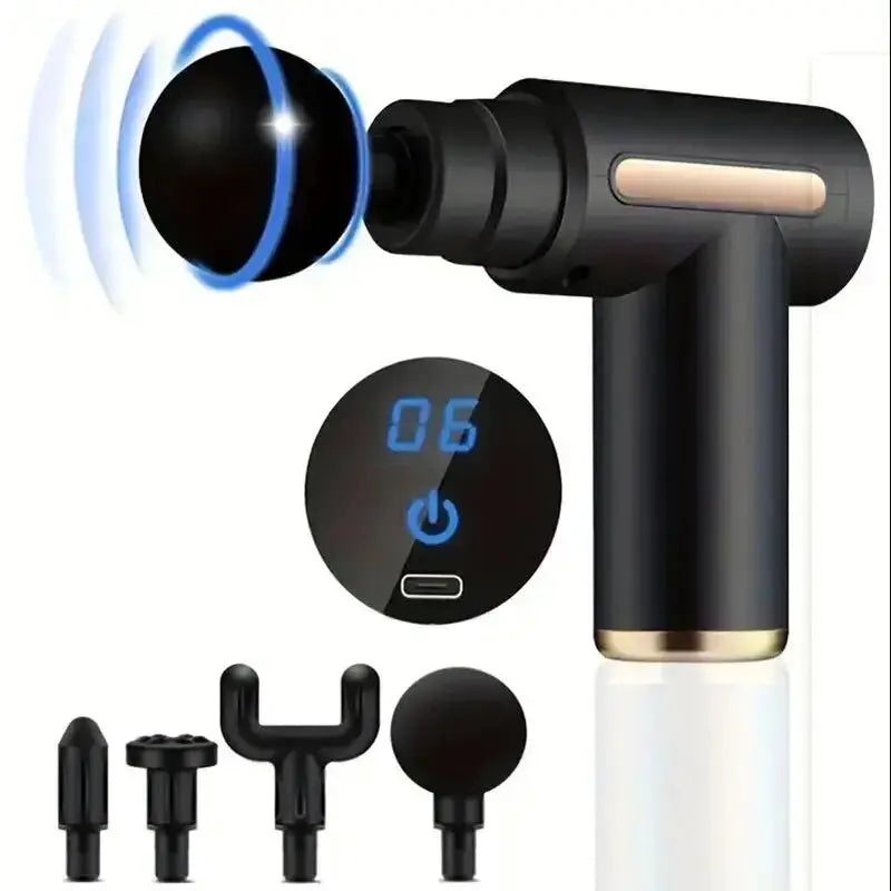 Massage Gun | 30 Speed Settings | Quiet Brushless Motor | Wireless