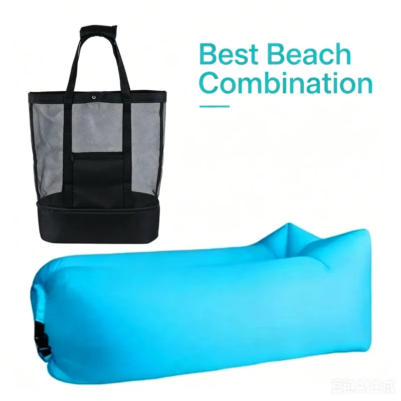 Inflatable Lounger | Air Sofa | Extra Thick | Outdoor Use