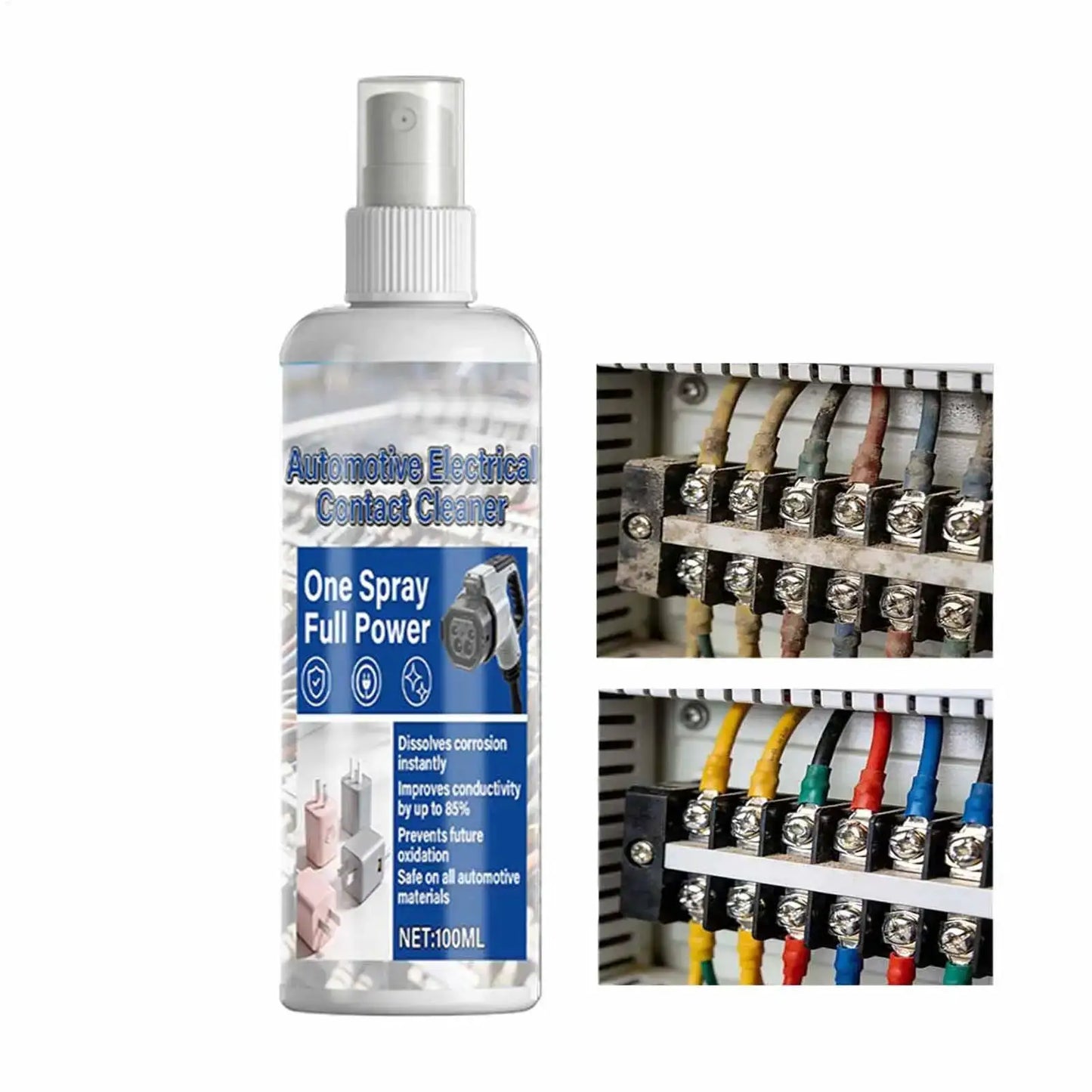 100ml Fast-Drying Electronics Cleaner Spray Electrical Contact Cleaner for Car Plugs Battery Terminal Circuit Boards from PriceLows™
