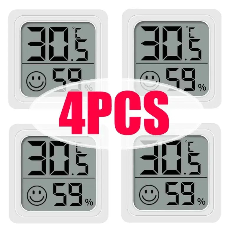 1/3/4/6 PCS Mini LCD Digital Thermometer Hygrometer Indoor Room Temperature Humidity Meter Sensor Gauge Weather Station Set from PriceLows™