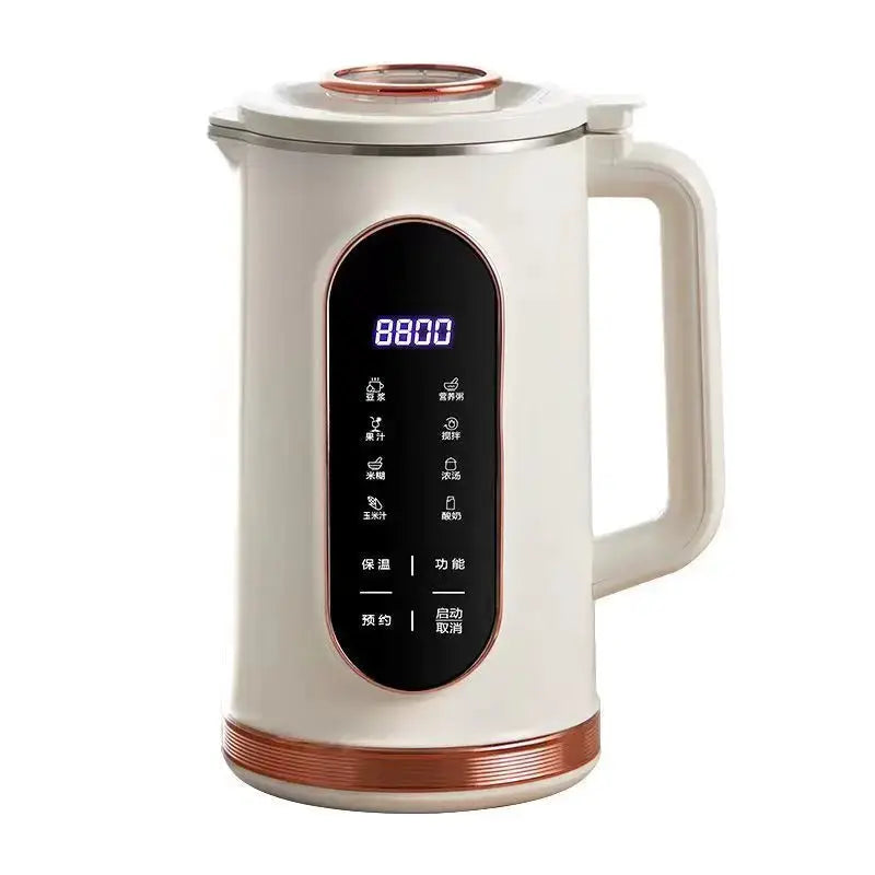 1500ml Multi-Function Electric Soy Milk Maker with Large Touchscreen Display, 10-Blade Mixer, Blender, and Nut Milk Maker from PriceLows™