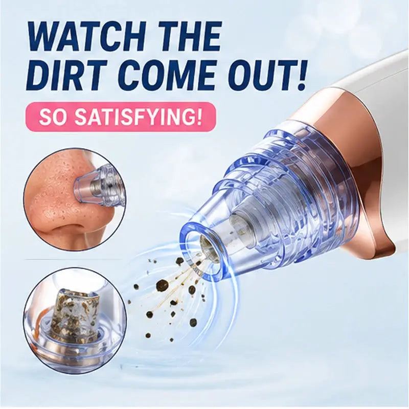 Electric Blackhead Remover Vacuum Pore Cleaner Deep Cleaning Acne Suction Facial Skin Care Beauty Tool from PriceLows™