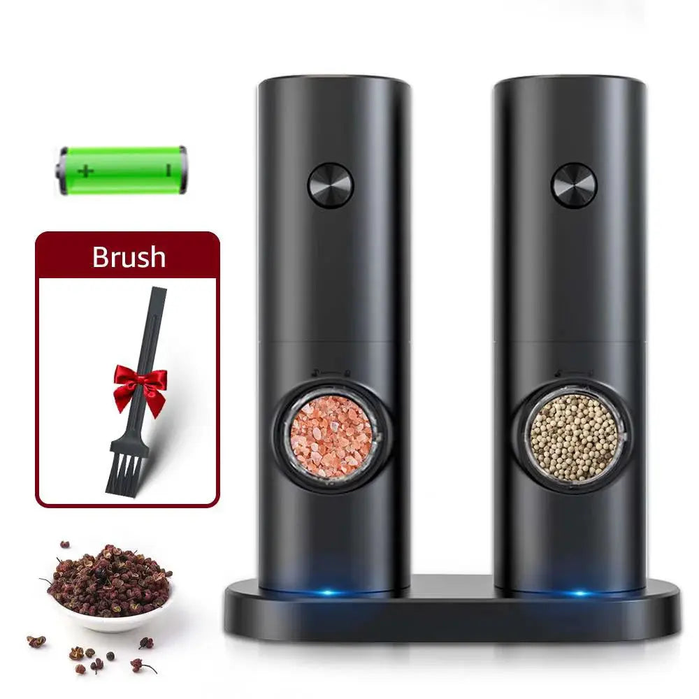 Electric Salt And Pepper Grinder | Battery Powered | Adjustable Coarseness