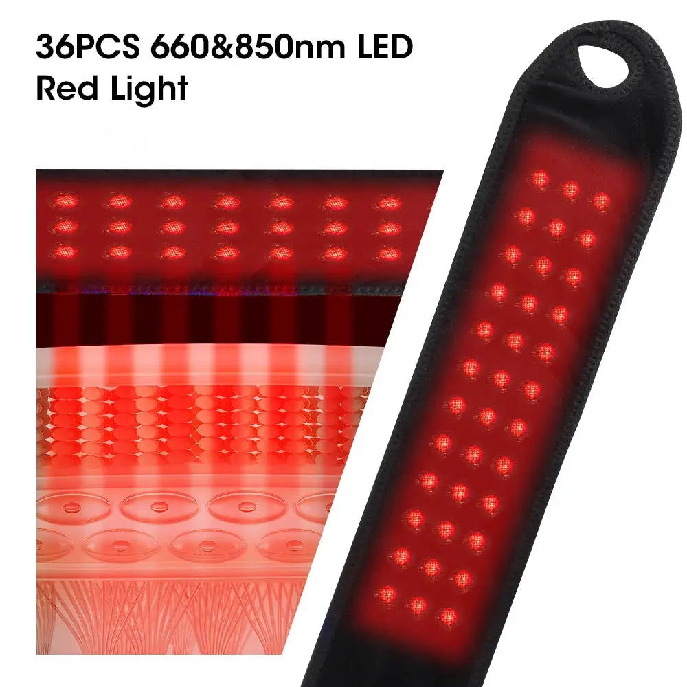 Cordless Wrist Brace | Red Light Therapy | 3 Heat Levels