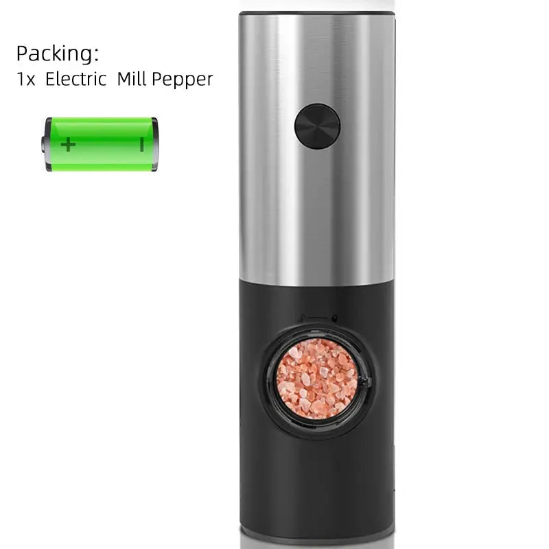 Electric Salt And Pepper Grinder | Battery Powered | Adjustable Coarseness