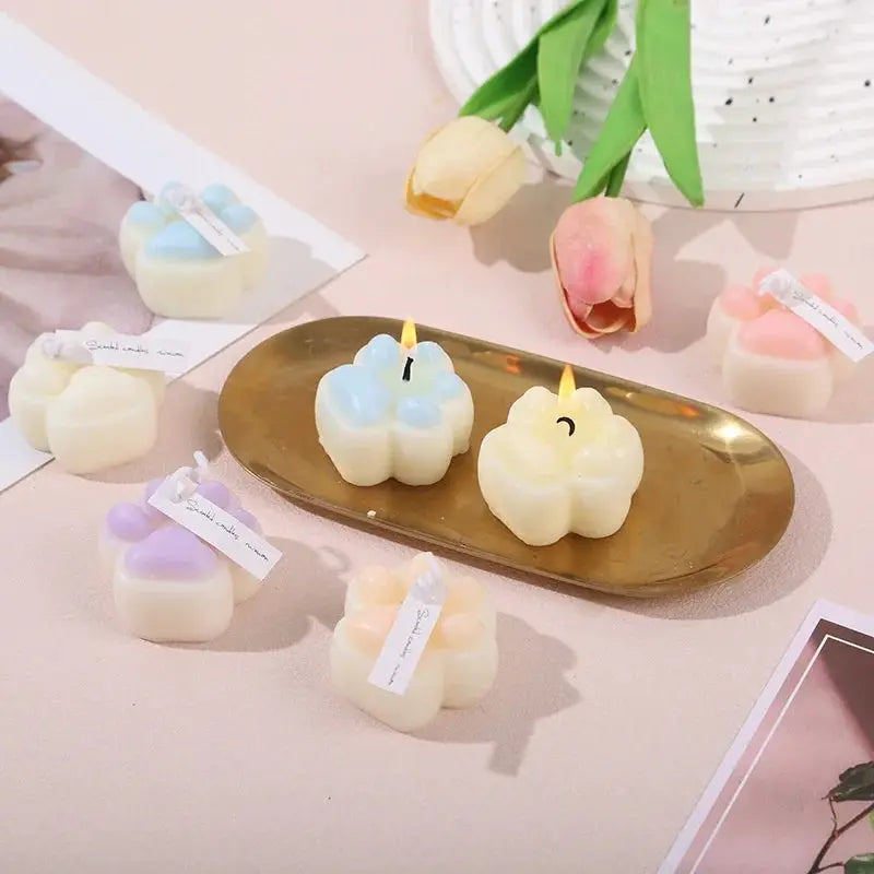 Scented Candle | Cat Paw Design | PriceLows™