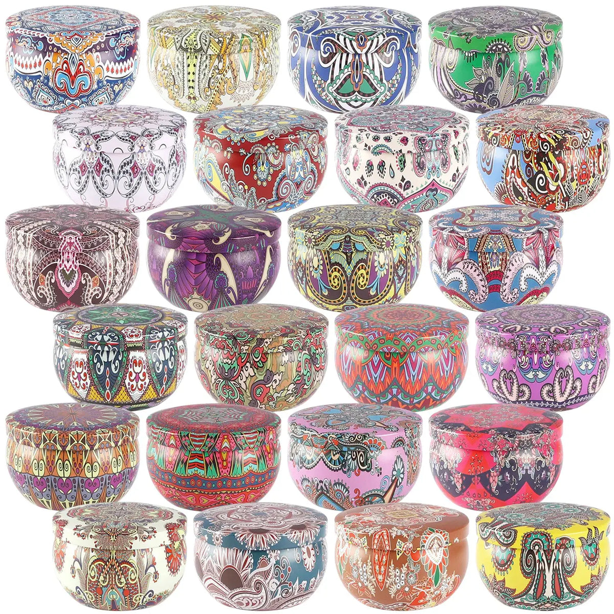 Scented Candles | 24 Pack Flower Shape | PriceLows™