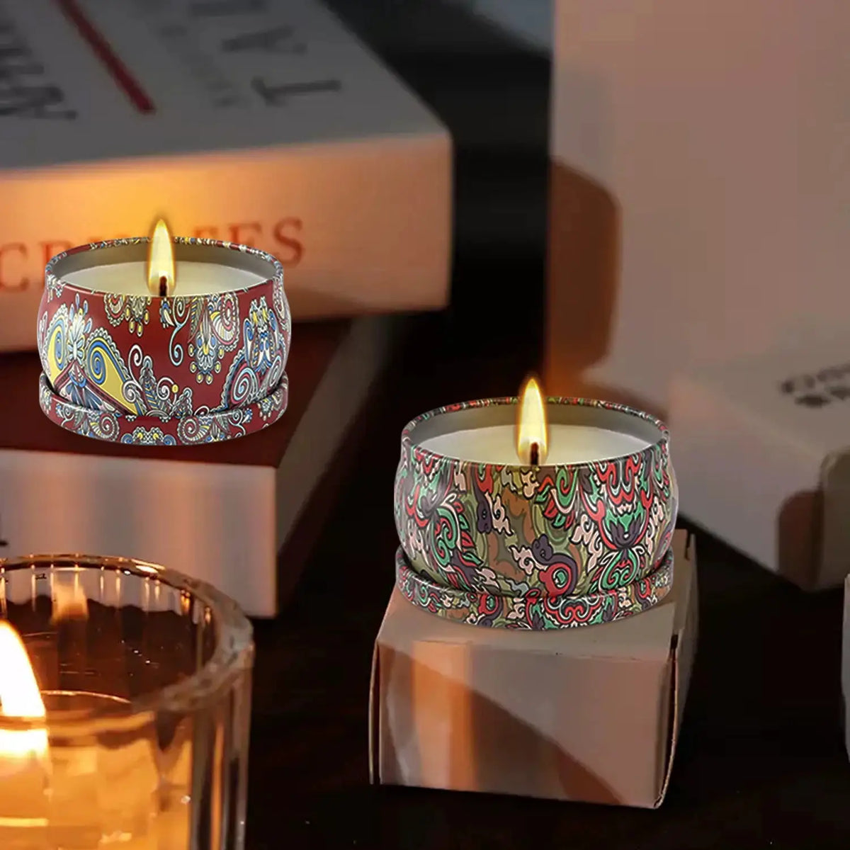 Scented Candles | 24 Pack Flower Shape | PriceLows™