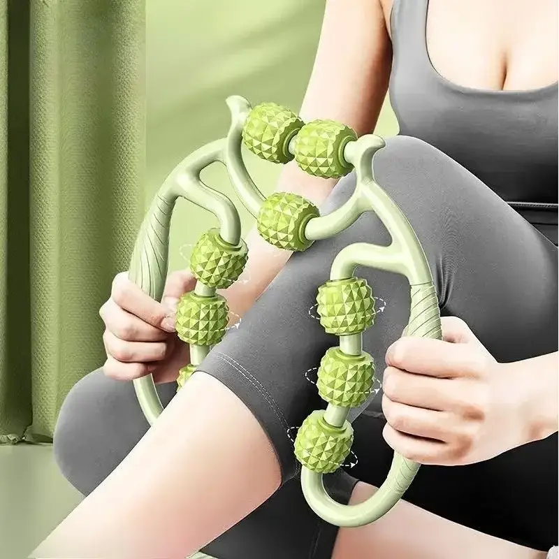 Cellulite & Lymphatic Massage Roller | Durable Plastic | Dual-Action Design