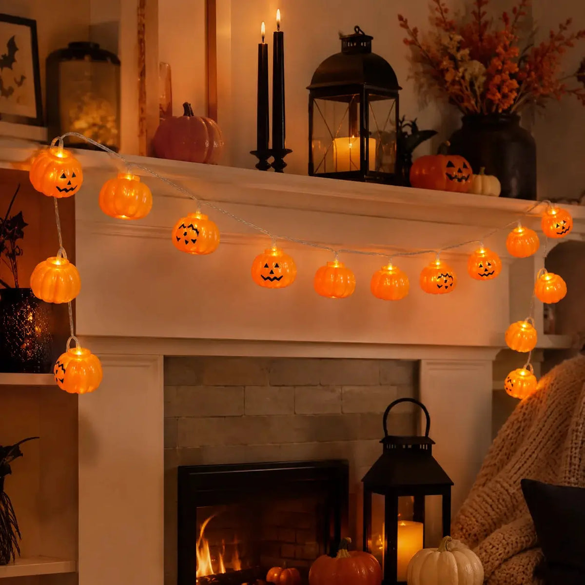 Halloween String Lights | 20 LED | Warm White | 10 Feet