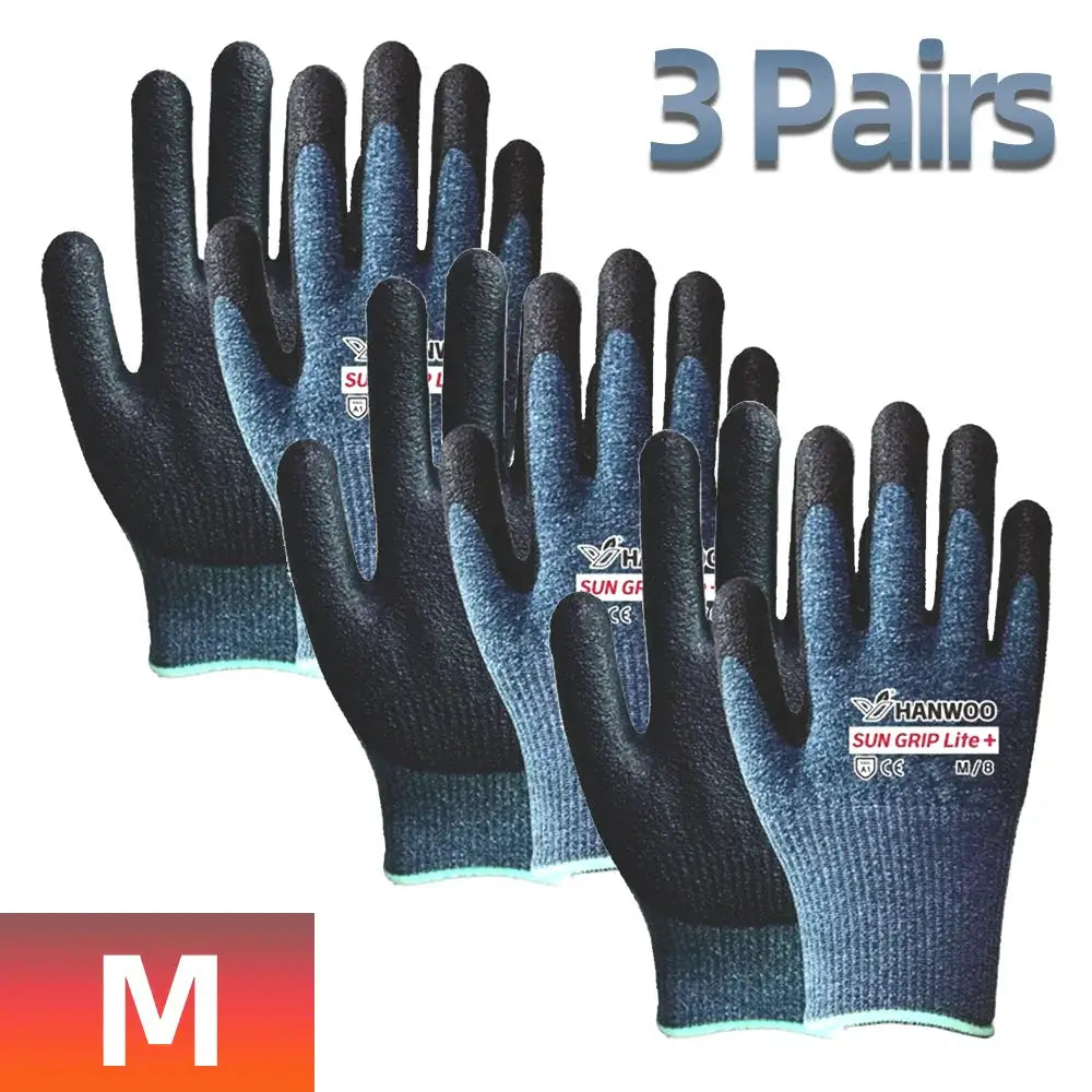HANWOO Winter Work Gloves Smart Touchscreen Winter Warmth Microfiber Material Lightweight Gloves 3 Pairs from PriceLows™