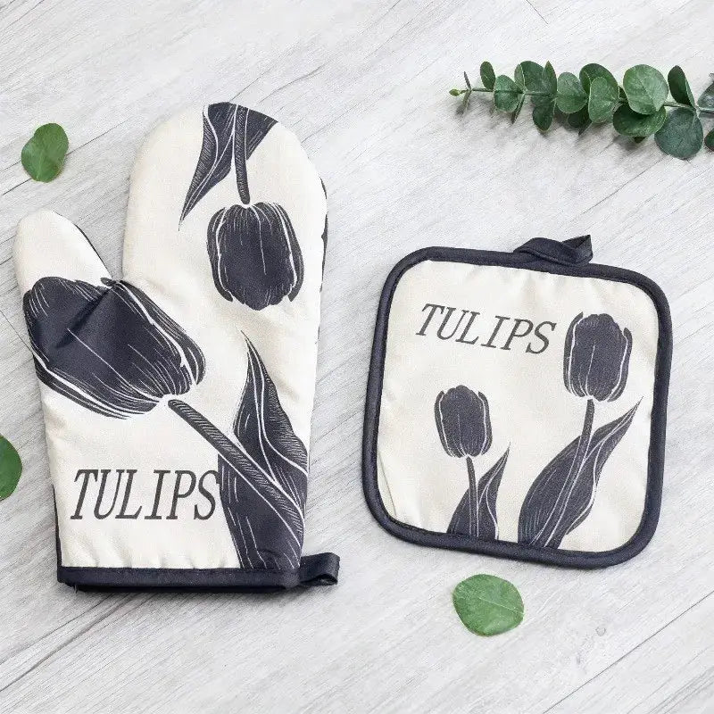 Oven Mitts | Cartoon Design | Polyester | One Size