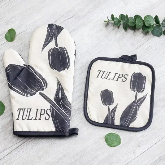 Oven Mitts | Cartoon Design | Polyester | One Size