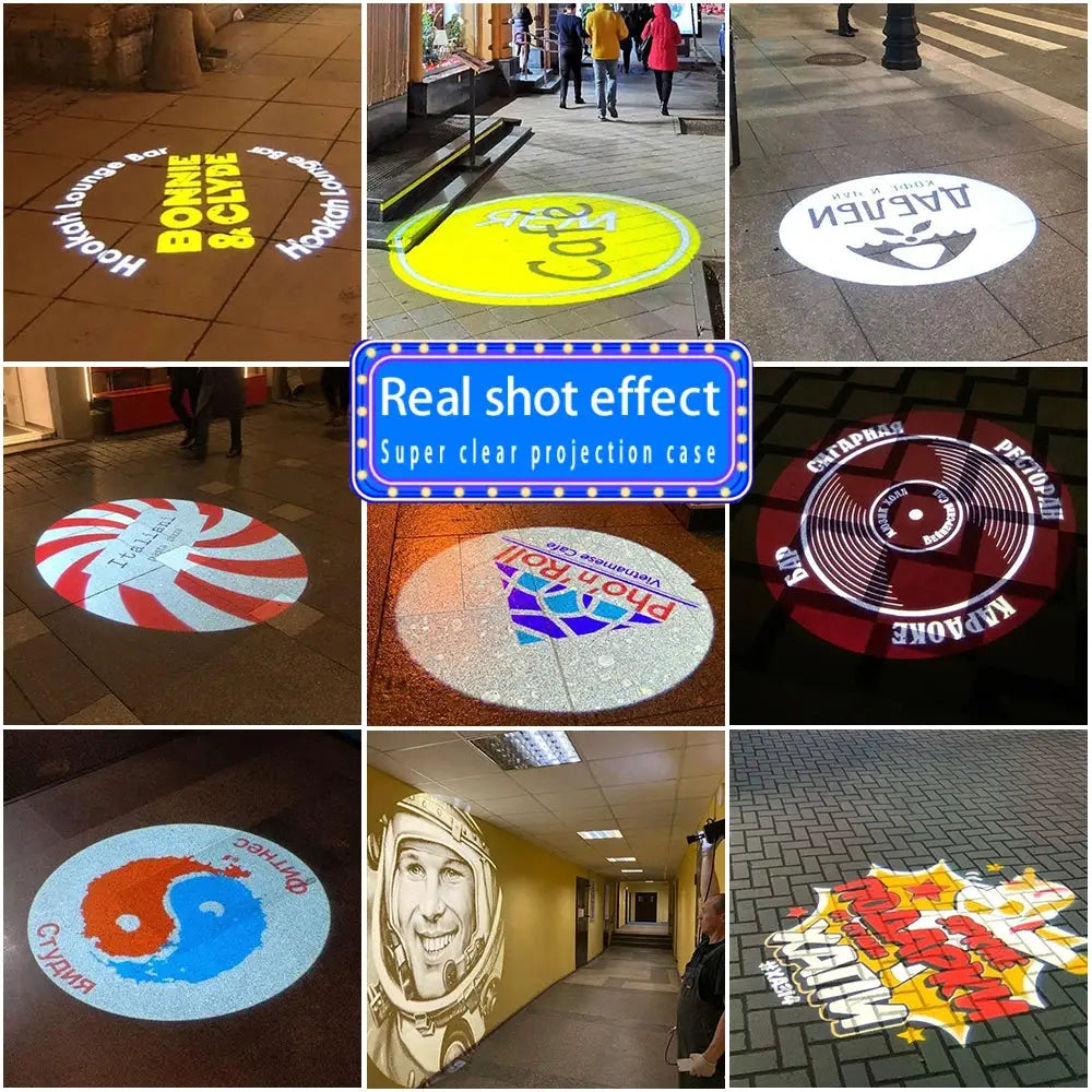 Outdoor LED Gobo Projector | IP67 Waterproof | Custom Logo