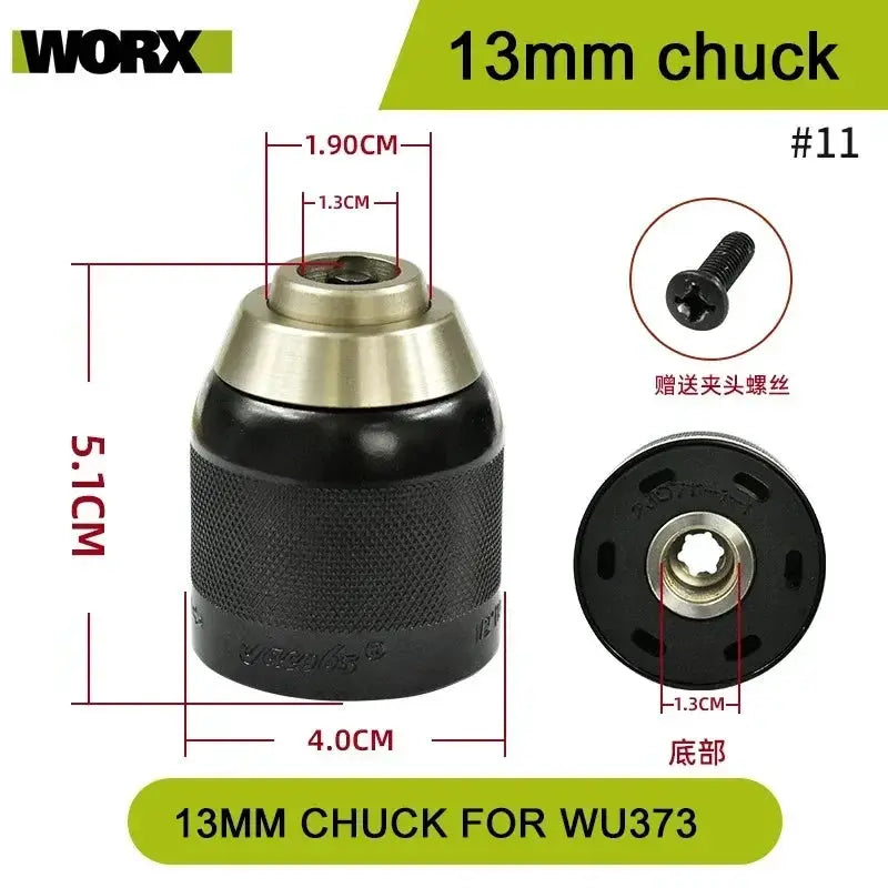 Orginal new Switch Driver motor reducer casing toothed wheel shell chuck parts for WORX WU373 Electric screwdriver from PriceLows™