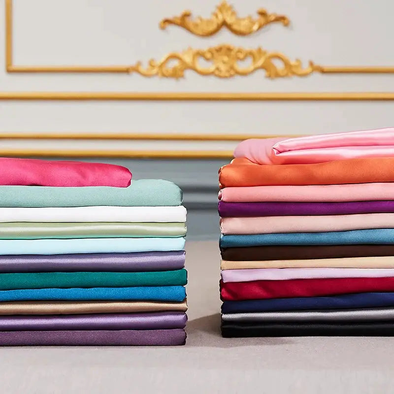 Satin Fitted Sheet | 35cm Deep Pocket | Elastic Hem | 140x200 King