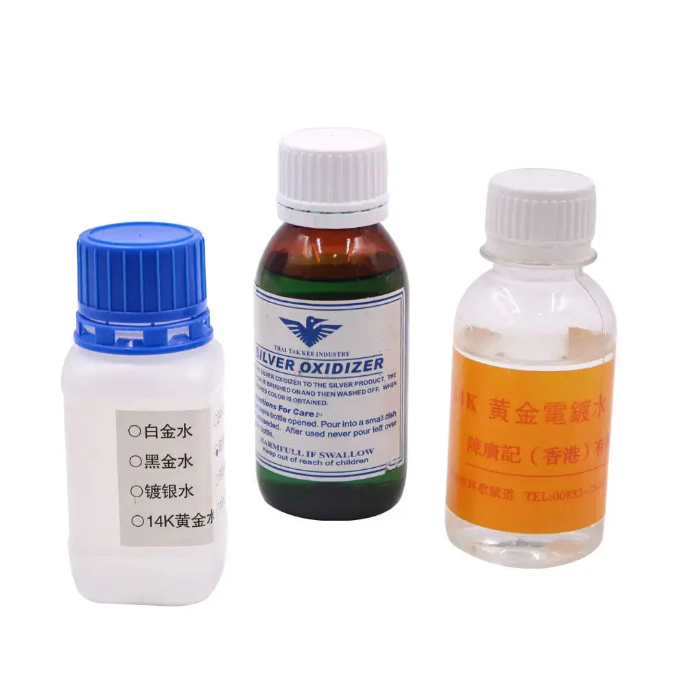 Gold Electroplating Solution | 100Ml | Jewelry DIY Kit