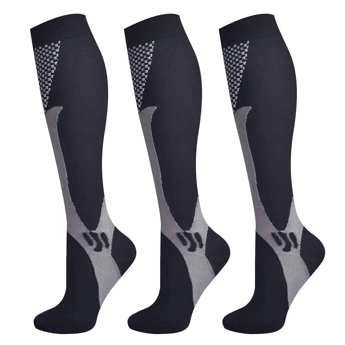 Compression Socks | 20-30mmHg | 6 Pairs | EU 35-45
