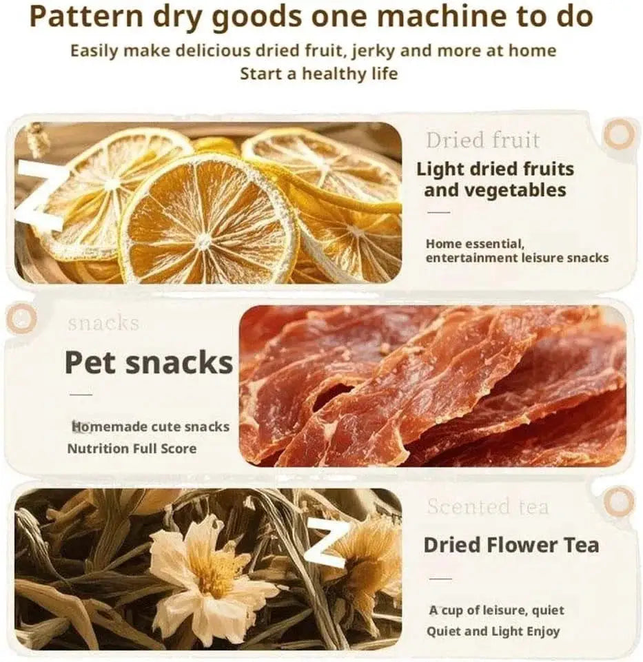 5-Layer Household Dry Fruit Machine Food Dryer Fruit Vegetable Snack Freeze-drying Machine Adjustable Temperature Touch Control from PriceLows™