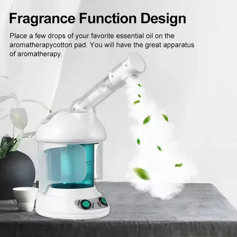 Professional Facial Steamer | Nano Mist Vaporizer | Ozone Skin Rejuvenation