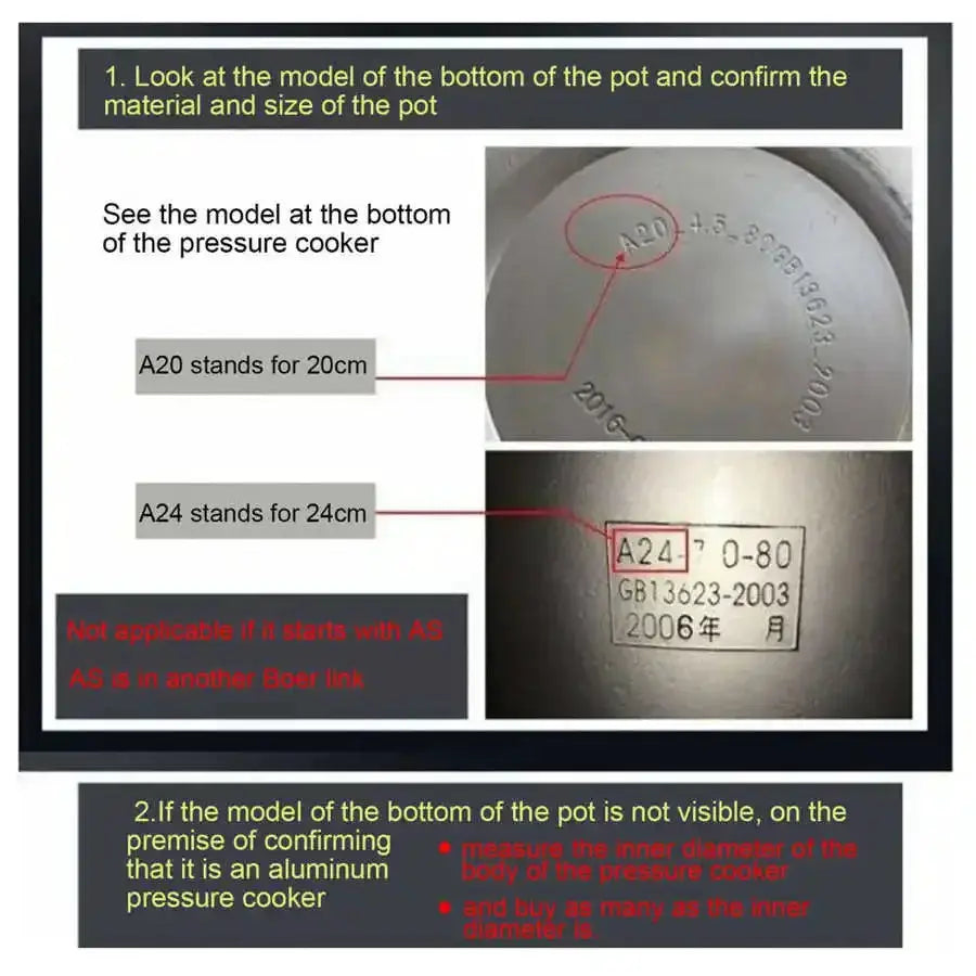 Instant Pot Sealing Ring | High Temperature Resistant | Multi-Size Compatible | 3QT 6QT 8QT 10QT