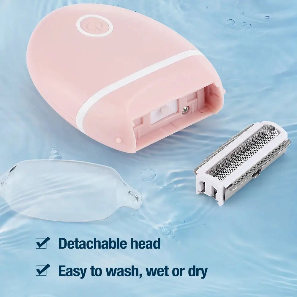 Women Electric Mini Hair Remover | Rechargeable | Skin Safe| Washable