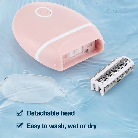 Women Electric Mini Hair Remover | Rechargeable | Skin Safe| Washable