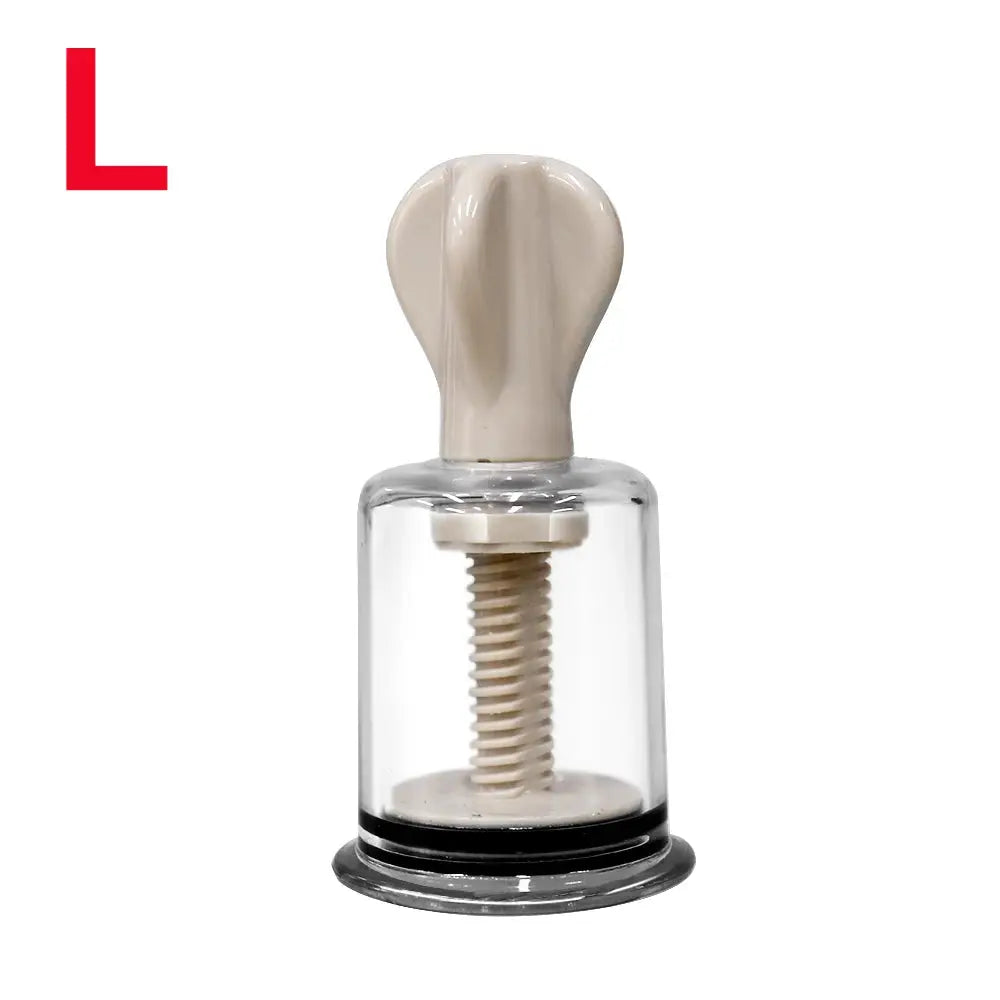 Manual Rotating Cupping Massager | Vacuum Suction | Nipple Enhancer | Anti Cellulite Tool