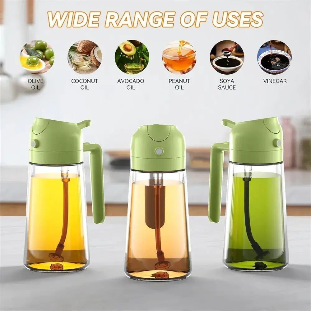 Olive Oil Sprayer | 470ml Capacity | Glass Construction | 16oz/470ml
