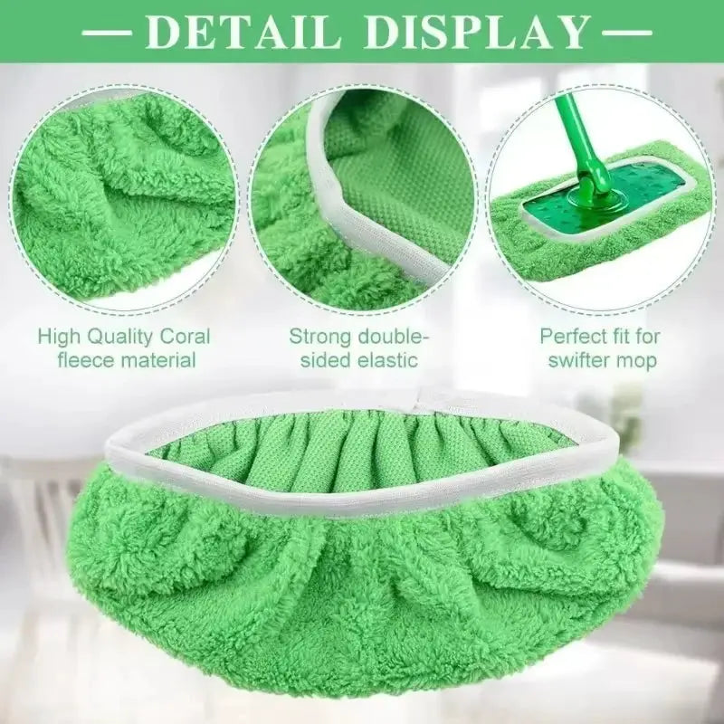 Reusable Mop Pads for Swiffer Sweeper Mops Washable Microfiber Mopping Cloth Refills for Surface/Hardwood Floor Cleaning from PriceLows™