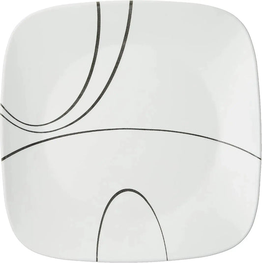 10.5-Inch Dinner Plate Set of 6, Lightweight & Chip-Resistant, Microwave & Dishwasher Safe from PriceLows™
