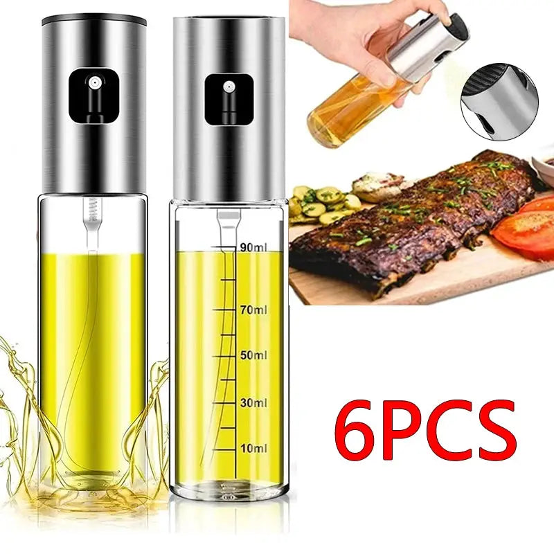 Glass Oil Sprayer | Refillable | Olive Oil Mister | Kitchen
