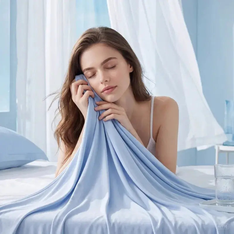 Solid Polyester Bed Sheet | 300 Thread Count | Moisture Absorbing Breathable