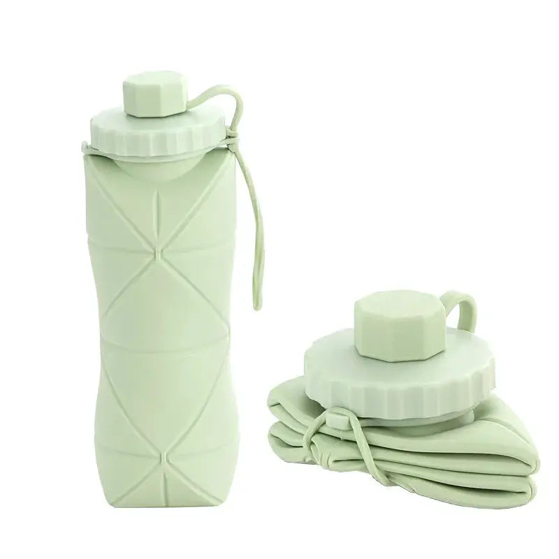 Food-grade Silicone Foldable Water Cup Large Capacity Portable for Outdoor Travel & Sports Heat-resistant Creative Collapsib from PriceLows™