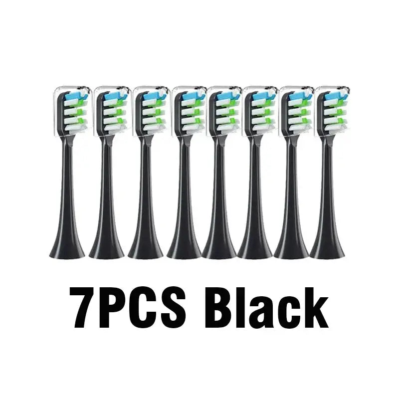 Sonic Electric Toothbrush Heads For Xiaomi SOOCAS X3 X5 X3U X1 V1 V2 SOOCARE Head Bristle Replacement Nozzles with Anti-dust Cap from PriceLows™