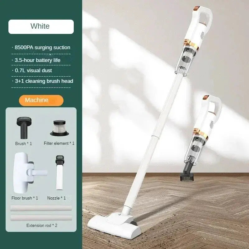 Cordless Handheld Vacuum | Strong Suction | Li-ion Battery | Home Car Use