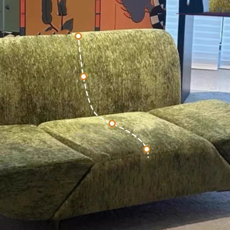 Living Room Sofa | Sofa Bed | Nordic Black Legs | Single