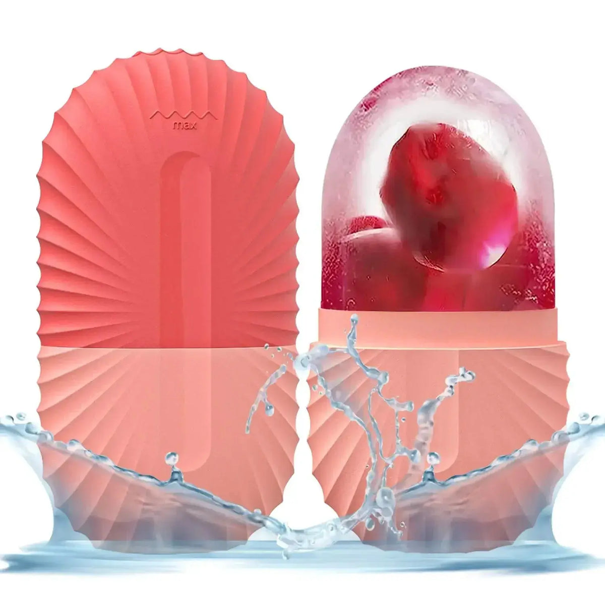 Ice Facial Roller | Flexible Rubber Core | Reusable Design
