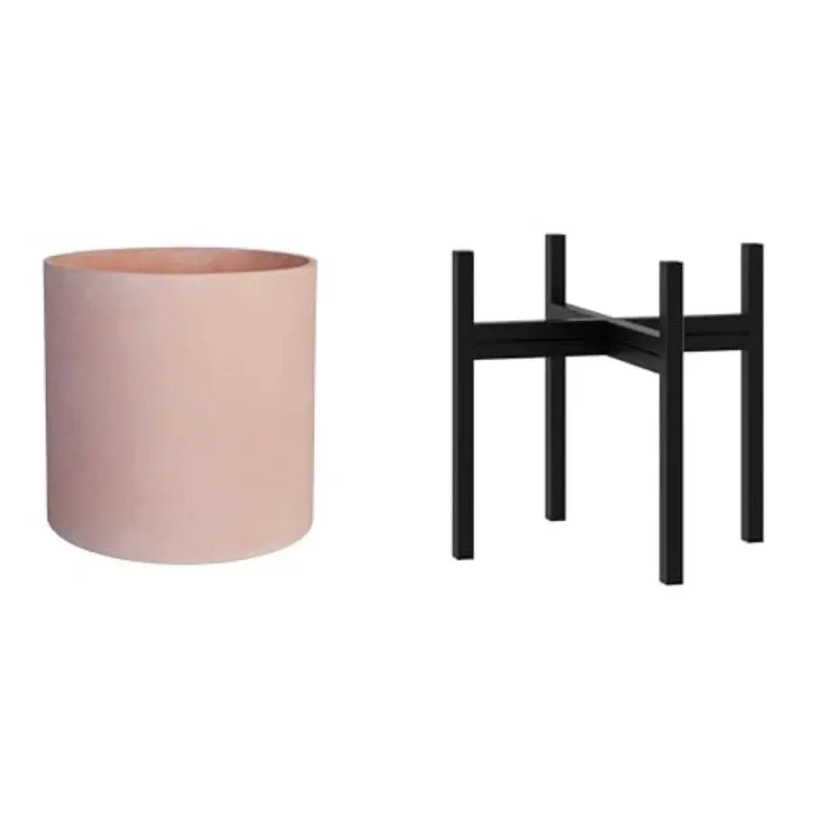 8" Plant Stand and 8" Terracotta Color Pot Bundle from PriceLows™